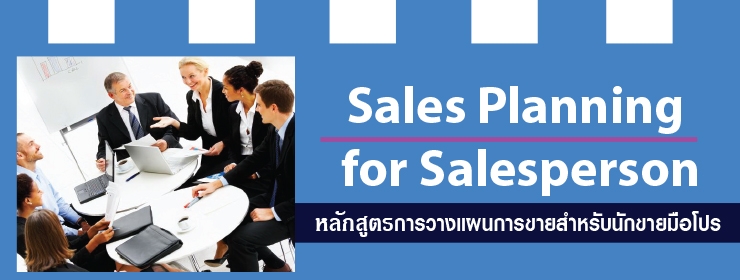 Sales Planning for Salesperson
