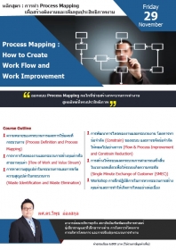 Process Mapping : How to Create Work Flow and Work Improvement